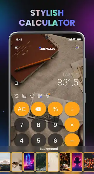 Play Calculator Plus, Custom Themes as an online game Calculator Plus, Custom Themes with UptoPlay