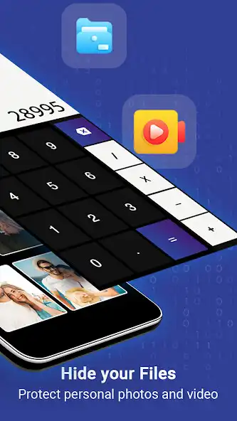 Play Calculator Vault : Hide Files as an online game Calculator Vault : Hide Files with UptoPlay