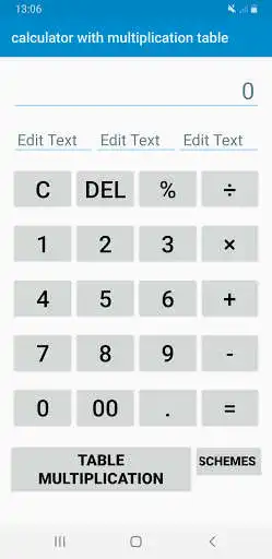 Play Calculator with multiplication table  and enjoy Calculator with multiplication table with UptoPlay
