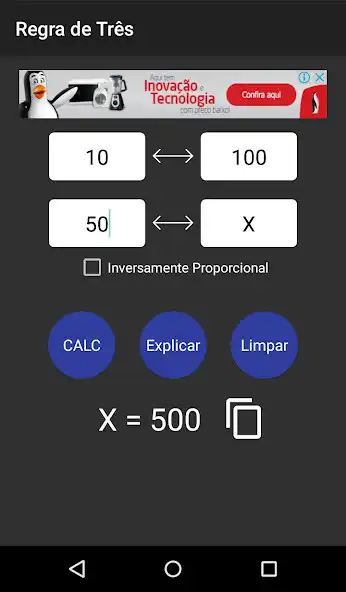 Play Calculo de Regra de Três  and enjoy Calculo de Regra de Três with UptoPlay