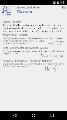 Play Calculus Quick Notes as an online game Calculus Quick Notes with UptoPlay