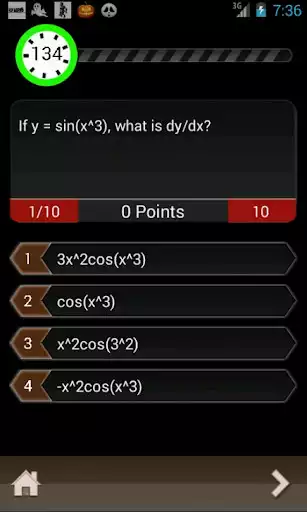 Play Calculus Quiz as an online game Calculus Quiz with UptoPlay