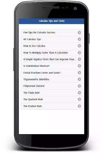 Play Calculus Tips and Tricks  and enjoy Calculus Tips and Tricks with UptoPlay