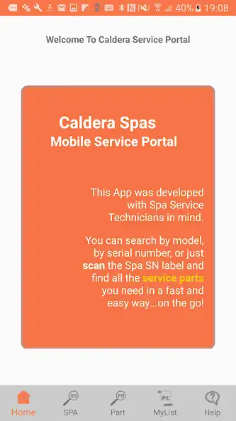 Play Caldera Mobile Service Portal  and enjoy Caldera Mobile Service Portal with UptoPlay