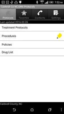 Play Caldwell Co NC EMS Protocols