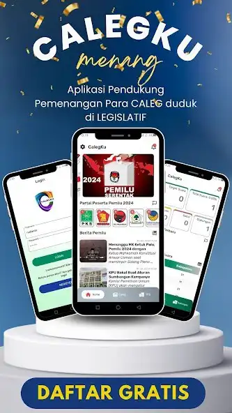 Play CalegKu: Aplikasi Caleg 2024  and enjoy CalegKu: Aplikasi Caleg 2024 with UptoPlay