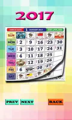 Play Calendar 2017 Malaysia