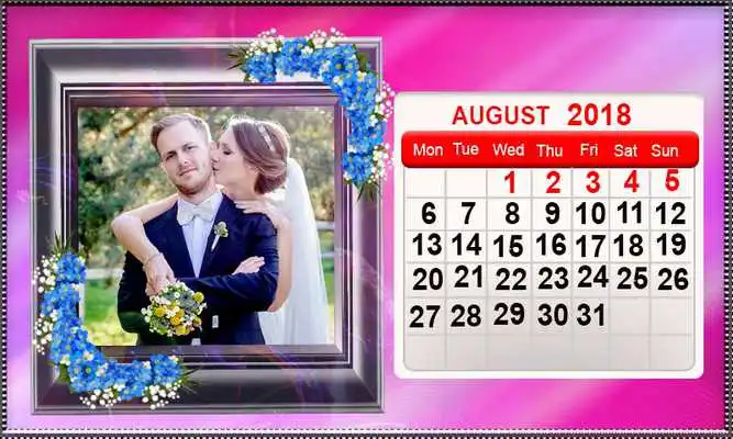 Play Calendar 2018 Photo Frames