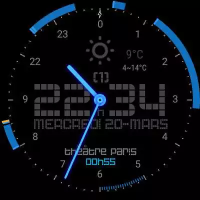 Play Calendar Alternative - Watch Face as an online game Calendar Alternative - Watch Face with UptoPlay