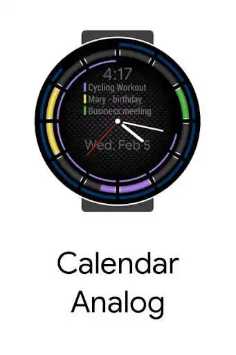 Play Calendar Analog for Samsung Watch  and enjoy Calendar Analog for Samsung Watch with UptoPlay