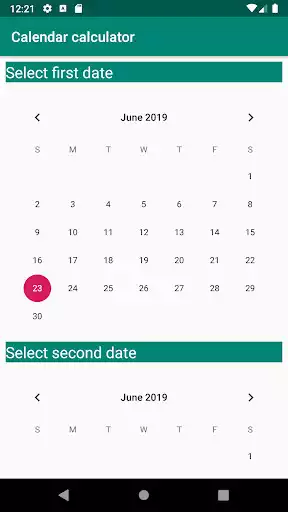 Play Calendar calculator  and enjoy Calendar calculator with UptoPlay
