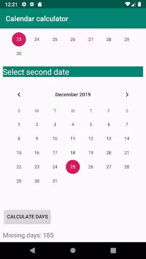 Play Calendar calculator as an online game Calendar calculator with UptoPlay