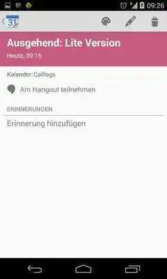 Play Calendar call / sms logs Lite