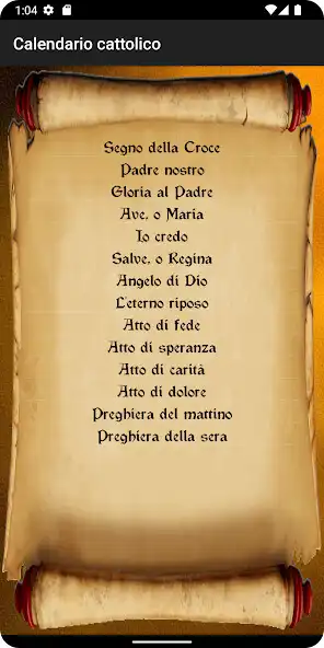 Play Calendario cattolico italiano as an online game Calendario cattolico italiano with UptoPlay