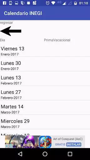 Play Calendario de pagos INEGI as an online game Calendario de pagos INEGI with UptoPlay