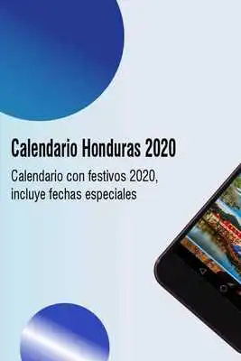 Play calendario honduras 2020, calendario con festivos