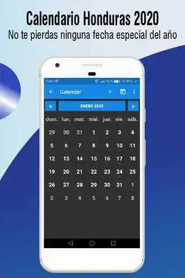 Play calendario honduras 2020, calendario con festivos