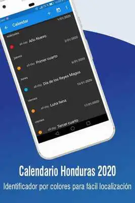Play calendario honduras 2020, calendario con festivos