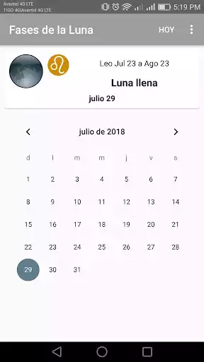 Play APK Calendario Lunar  and enjoy Calendario Lunar with UptoPlay com.cal.calendariolunardepesca