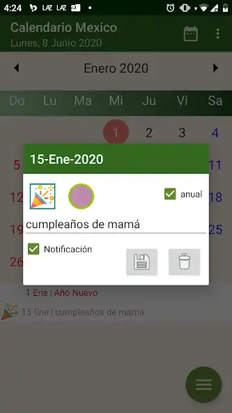 Play Calendario Mexico - festivos 2020 - 2021 as an online game Calendario Mexico - festivos 2020 - 2021 with UptoPlay