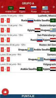Play Calendario Mundial Rusia 2018