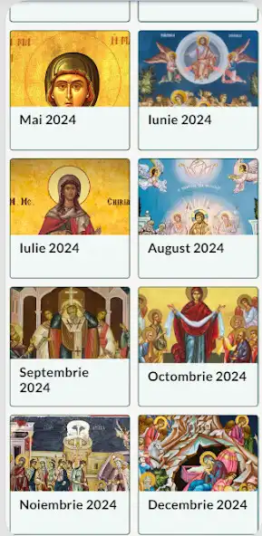 Play Calendar Ortodox 2024 as an online game Calendar Ortodox 2024 with UptoPlay
