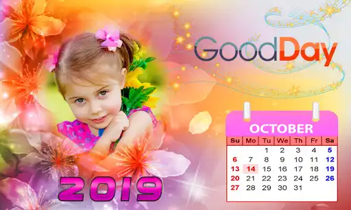 Play Calendar Photo Frame 2019