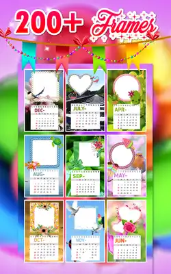 Play Calendar Photo Frame 2019