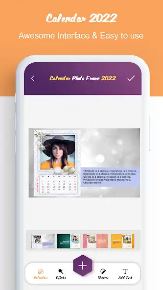 Play Calendar Photo Frame 2022  and enjoy Calendar Photo Frame 2022 with UptoPlay