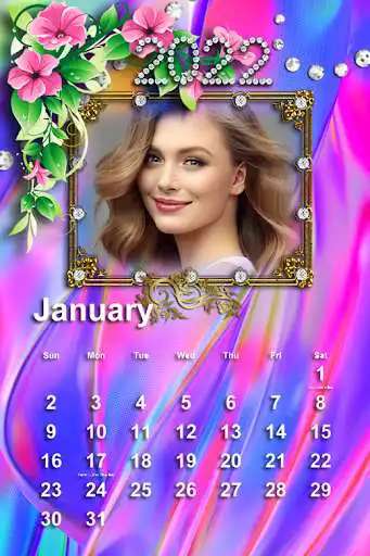 Play Calendar Photo Frames 2022  and enjoy Calendar Photo Frames 2022 with UptoPlay