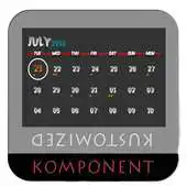 Free play online Calendar Plus for Kustom APK