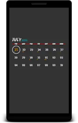 Play Calendar Plus for Kustom