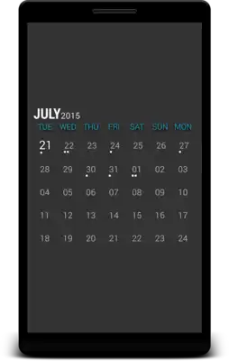 Play Calendar Plus for Kustom