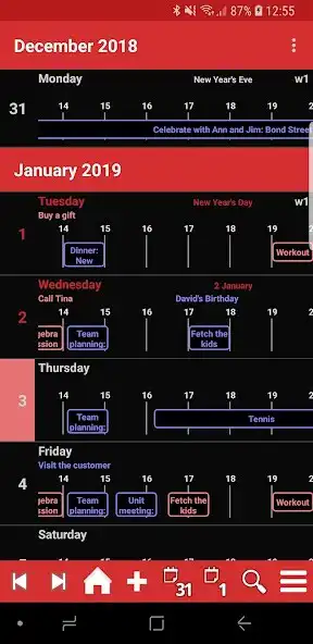 Play Calendar Pro V3 as an online game Calendar Pro V3 with UptoPlay
