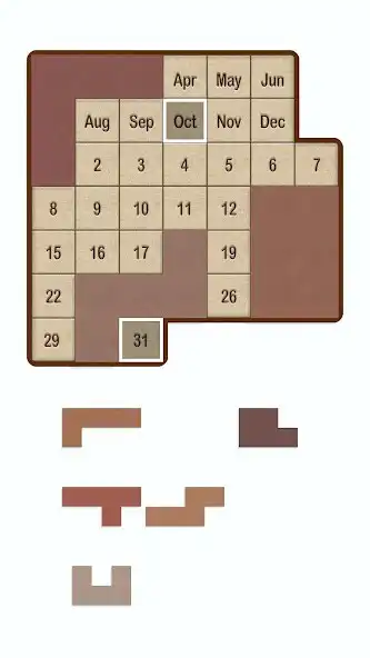 Play Calendar Puzzle  and enjoy Calendar Puzzle with UptoPlay