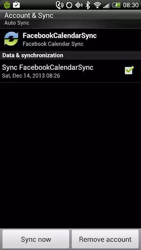 Play Calendar Sync for Facebook