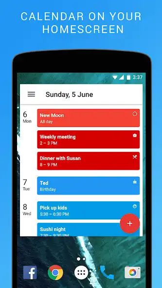 Play Calendar Widget: Agenda - Beautiful  Customizable  and enjoy Calendar Widget: Agenda - Beautiful  Customizable with UptoPlay