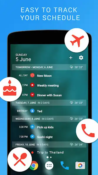 Play Calendar Widget: Agenda - Beautiful  Customizable as an online game Calendar Widget: Agenda - Beautiful  Customizable with UptoPlay