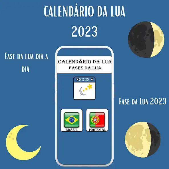 Play Calendário da Lua 2023  and enjoy Calendário da Lua 2023 with UptoPlay