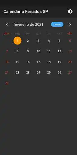 Play Calendário de Feriados SP  and enjoy Calendário de Feriados SP with UptoPlay