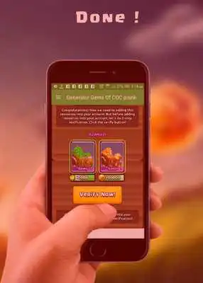 Play Cal Gems for Clash of Clans Resource Prank