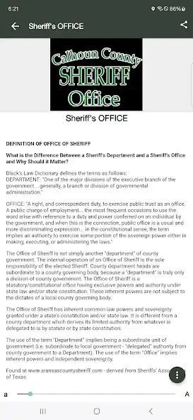 Play Calhoun County MS Sheriff as an online game Calhoun County MS Sheriff with UptoPlay