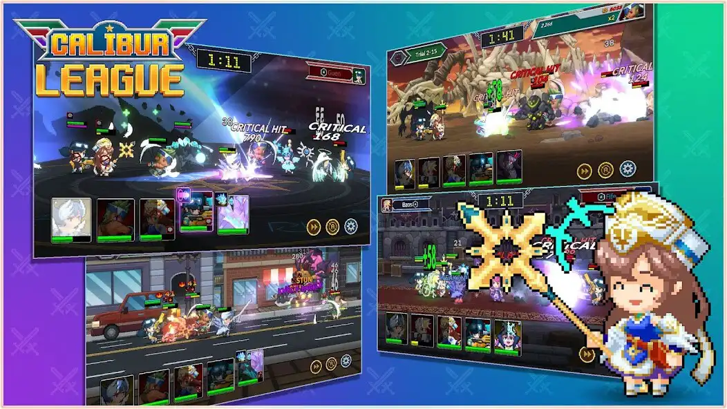 Play Calibur League - Idle RPG  and enjoy Calibur League - Idle RPG with UptoPlay