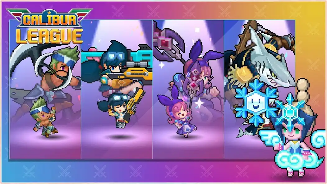 Play Calibur League - Idle RPG as an online game Calibur League - Idle RPG with UptoPlay