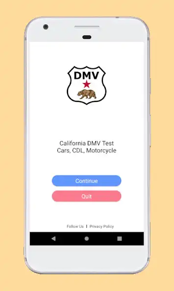 Play California DMV Test : Car, CDL, Motorcycle  and enjoy California DMV Test : Car, CDL, Motorcycle with UptoPlay
