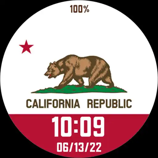 Play California Flag Watchface APK Play California Flag Watchface APK
