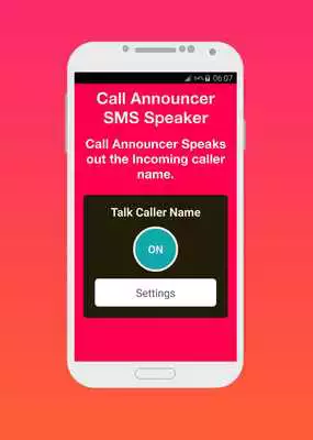 Play Call Announcer  SMS Speaker