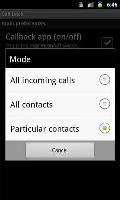 Play Callback demo