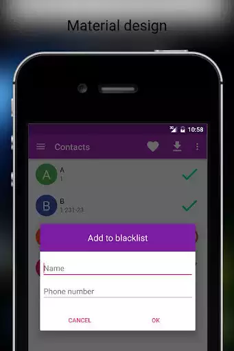 Play Call Blocker - Blacklist as an online game Call Blocker - Blacklist with UptoPlay