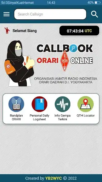Play Callbook ORARI Online  and enjoy Callbook ORARI Online with UptoPlay